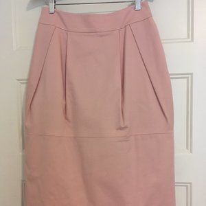 Red Valentino Baby Pink Tulip style cotton skirt - size 4-6